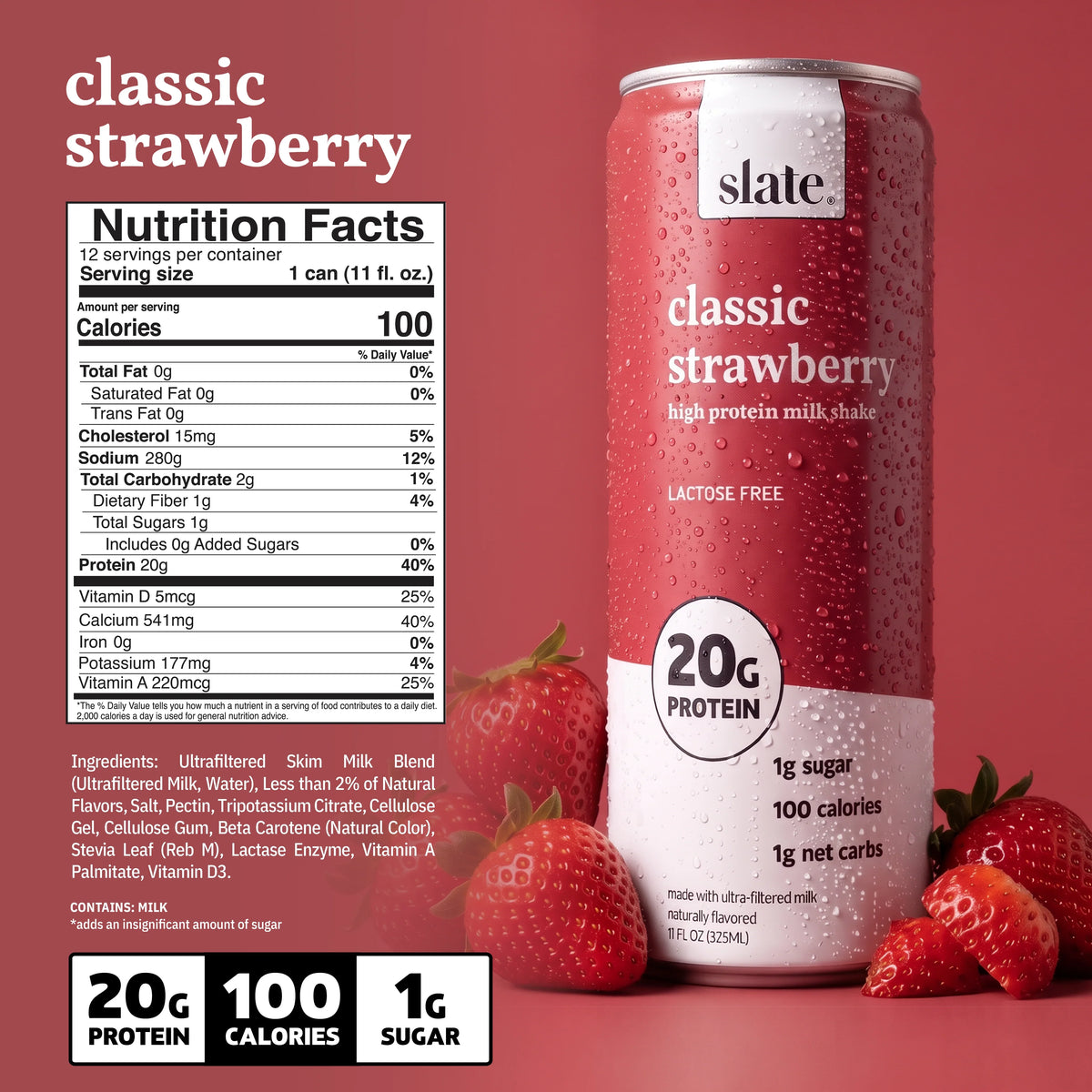 Classic Strawberry Shake
